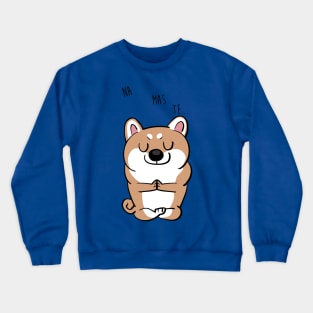 Namaste Shiba Inu Crewneck Sweatshirt